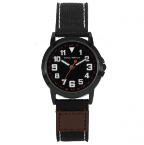 Coolwatch by Prisma kids Canvas Jort zwart - 3201112