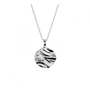 Zilver RH anker collier met hanger 41-45 cm. - 3201017