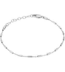 Zilver RH armband anker/staafje 16-19 cm - 3200989