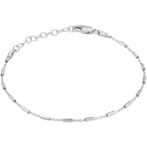 Zilver RH armband anker/staafje 16-19 cm - 3200989