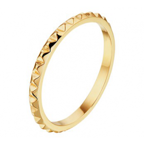 Goud aanschuif ring piramide mt 17¥ - 3201075