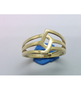 Goud dames ring opengewerkt  mt. 17¢ - 3220388