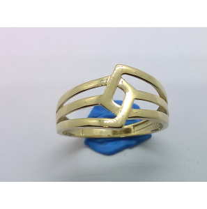 Goud dames ring opengewerkt  mt. 17¢ - 3220388