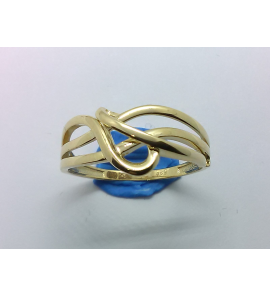 Goud dames ring fantasie mt. 18 - 3220395