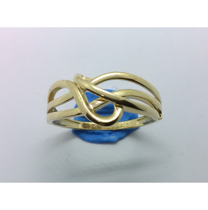 Goud dames ring fantasie mt. 18 - 3220395