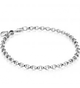 ZINZI zlv. armband ronde schakels 3.5mm 19 cm - 3201345