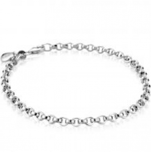 ZINZI zlv. armband ronde schakels 3.5mm 19 cm - 3201345
