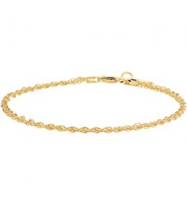 ZilGold armband koord 2,2 mm 18 cm - 3201207