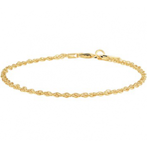 ZilGold armband koord 2,2 mm 18 cm - 3201207