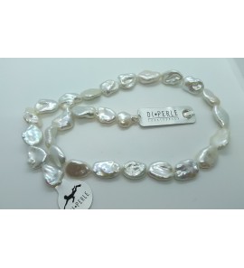 Di-Perle collier zoetwaterparel barok Keshi 45 cm - 3201234