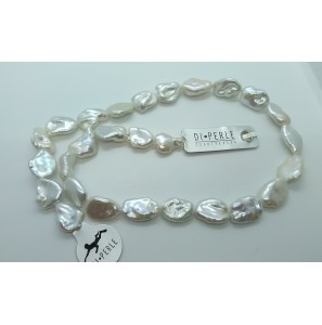 Di-Perle collier zoetwaterparel barok Keshi 45 cm - 3201234