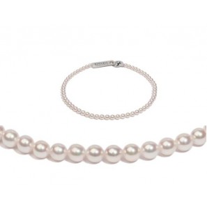 Di-Perle collier Akoya 7-7.5 mm 40 cm - 3201236