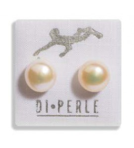 Di Perle oorknop met zoetwater parel wit 9-10 mm - 3201269