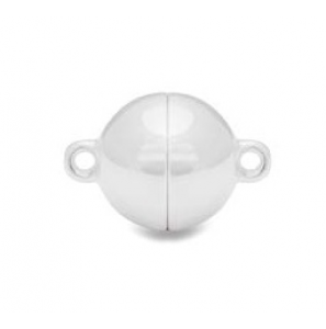Di Perle zilver magneetsluiting glans 14 mm - 3201275