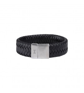 Aze Juwels armband Vast Iron Jack Black 19.5 cm - 3230036