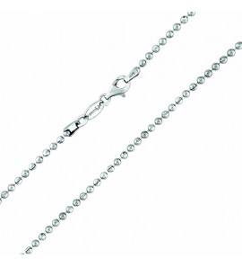MY iMenso "bead small" necklace (925/rhod-plated) 50cm - 3224078