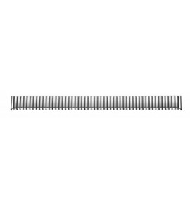 Horlogeband flex edelstaal 16-18 mm titaan-mat - 3201418