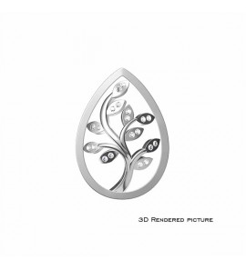 My iMenso Goccia (25mm) insignia "tree of life" fantasy cz - 3201439