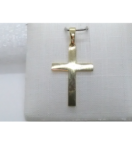 Goud kruis 18 x12 mm. - 3201496