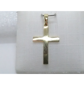 Goud kruis 18 x12 mm. - 3201496