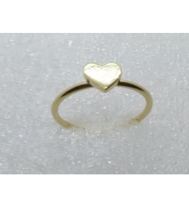 Goud Dames ring met hartje mt. 17 - 3201508