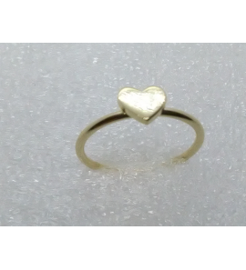 Goud Dames ring met hartje mt. 17¢ - 3201509