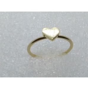 Goud Dames ring met hartje mt. 17¢ - 3201509
