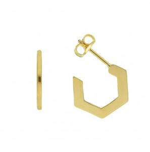 Jackie Oorstekers Plat Hexagon 585 - 3201628
