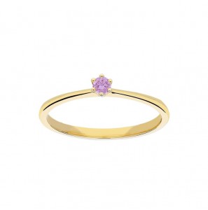 Jackie Ring Amethist 2.5 mm mt 52 585 - 3201652