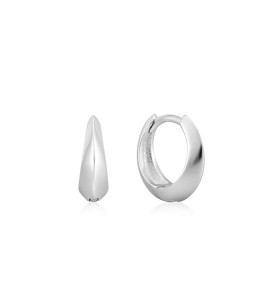 Ania Haie Gle Spike Huggie Hoop Earrings S - 3201565