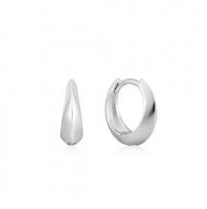 Ania Haie Gle Spike Huggie Hoop Earrings S - 3201565