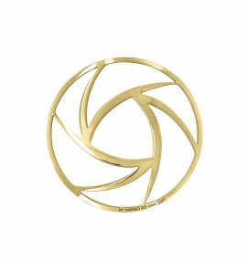 MY iMenso "Curve Lines" cover 33 mm insignia (925/gold-plated) - 3201804