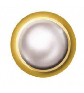 Prik-oorknop verguld bol parel 4 mm - 3201796