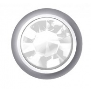 Prik-oorknop bol zirkonia wit 4 mm - 3201907