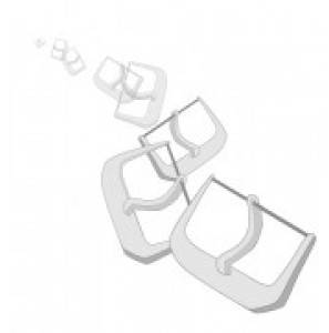 Happel gesp staal 20 mm - 3201935