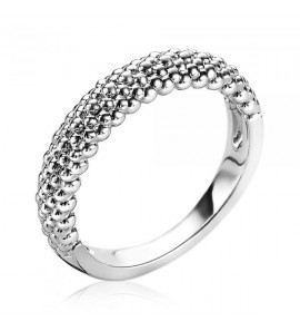 ZiINZI zlv. ring boletjes 4.5mm mt. 54 - 3202151