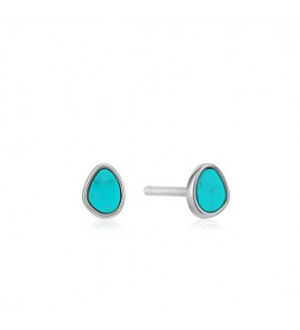 Ania Haie Tidal Turquoise stud Earrings S - 3210221