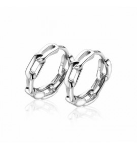 Zinzi zlv. klapcreolen met ovale open schakels 15x3 - 3202381