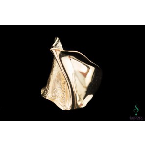 Sanjoya Praag damesring geel verguld mat/glans maat 54 - 3202286