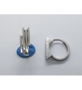 Zilv. RH oorringen Elegance CZ - 3202464