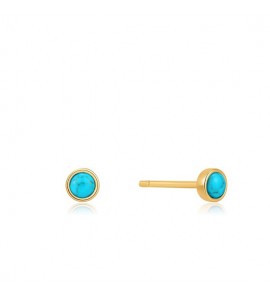 Ania Haie Turquise Cabochon Promo gold - 3210203