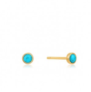 Ania Haie Turquise Cabochon Promo gold - 3210203