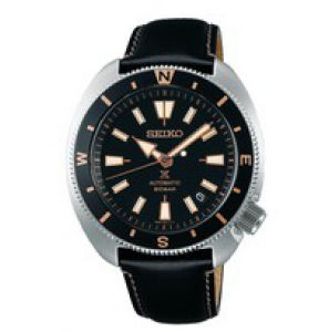 Seiko prospex automatic ss leer zwart 200m wr - 3210781