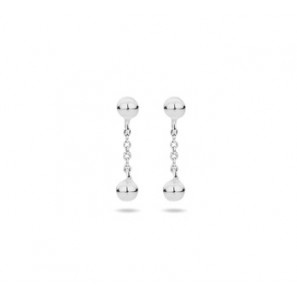 Zilver RH oorhanger bolletjes - 3210288