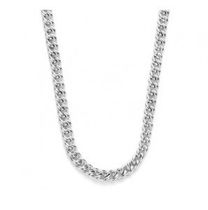 Zilver collier bol gourmet 5.8 mm 45 cm - 3210303