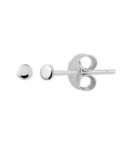 Zilver RH oorknop rondje 2.5 mm - 3210328
