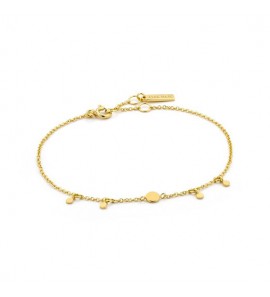 Ania Haie Geometriry Drop Discs Bracelet M GP - 3210383
