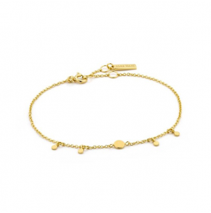 Ania Haie Geometriry Drop Discs Bracelet M GP - 3210383