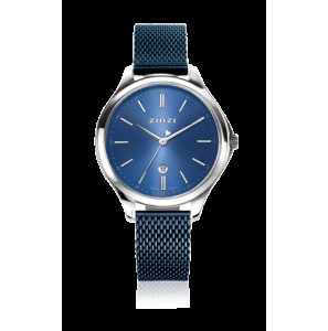ZINZI Classy 34 mm bl. wzpl. zlv.kast en bl. met bl. m.band - 3210392