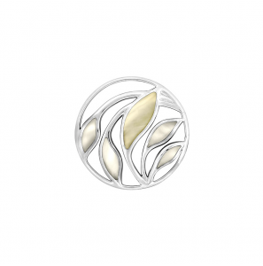 MY iMenso Mezza (24mm) indignia "Canna Autunnali MOP shell mosaic" - 3210832